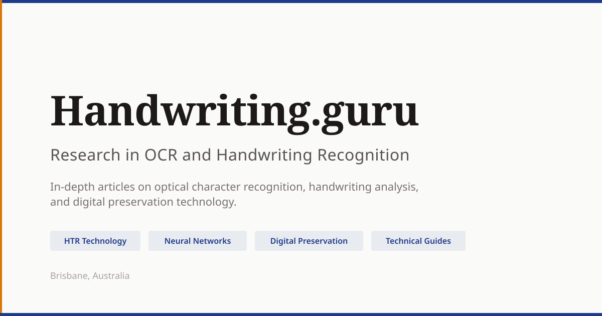 How OCR Works: The 5-Step Recognition Process | Handwriting Guru